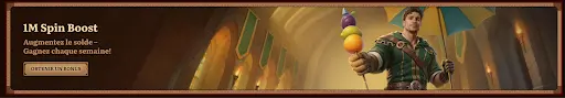 1M Spin Boost – Augmentez votre solde et gagnez chaque semaine