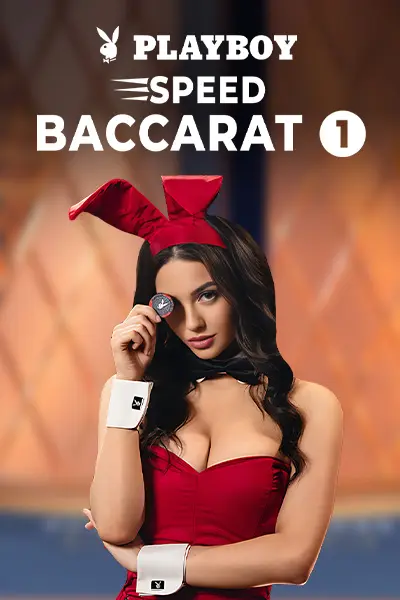 Jeu de casino en direct : Playboy Speed Baccarat
